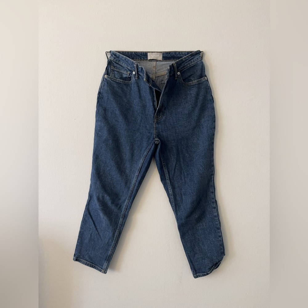 Everlane Curvy Cheeky Jean in Midnight Blue